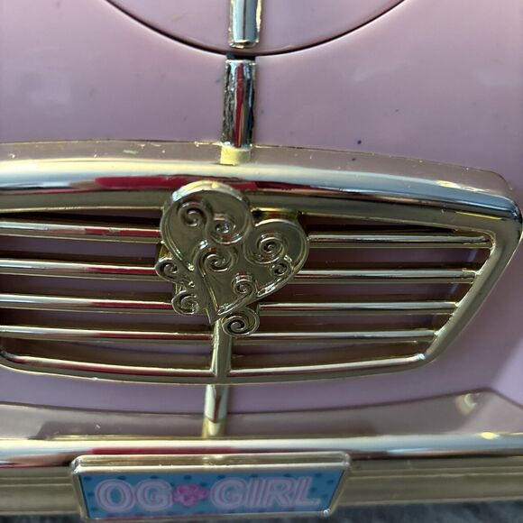OG Our Generation Pink Retro Convertible Cruiser Any 25” Dolls! FM Radio Large - Picture 11 of 16